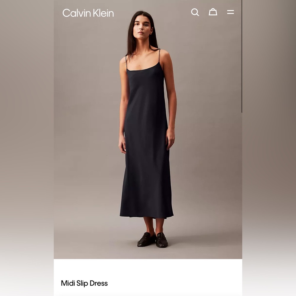 Calvin Klein Midi Dress - Like New